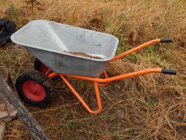 istock Construction of a drinking well at the dacha 1060154504