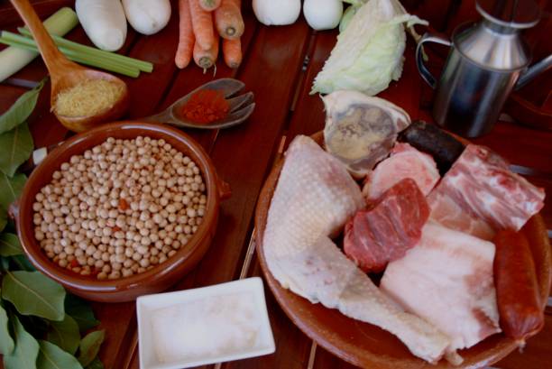 istock MEATS, LEGUMES, PASTA, VEGETABLES AND SPICES 1060156404