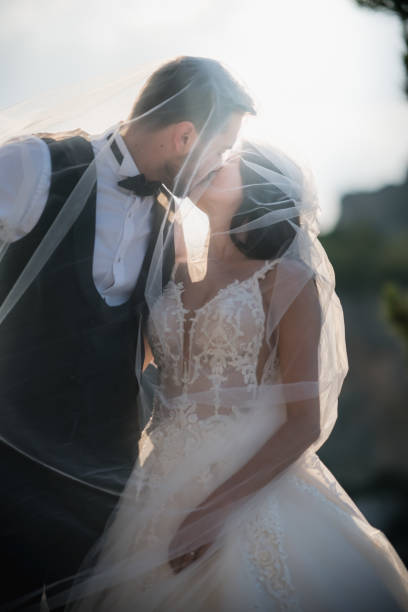 istock Alternative Wedding - Bride and Groom 1060158278