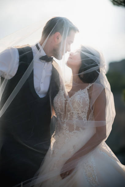 istock Alternative Wedding - Bride and Groom 1060159378