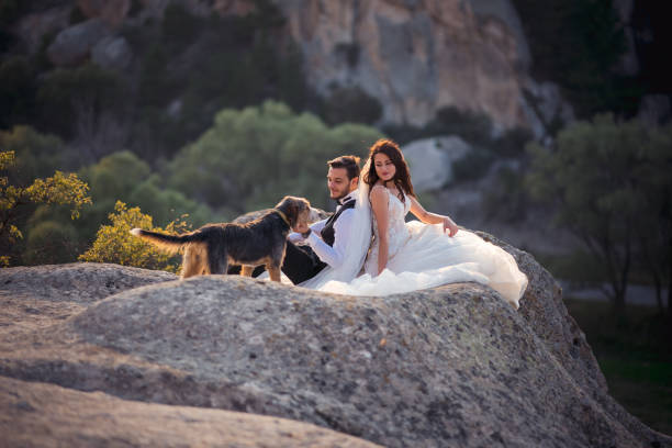 istock Alternative Wedding - Bride and Groom 1060160460