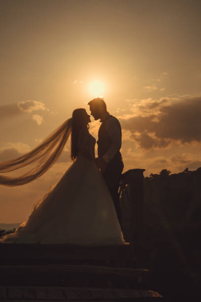 istock Alternative Wedding - Bride and Groom 1060160536