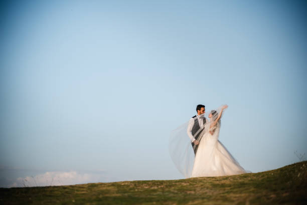 istock Alternative Wedding - Bride and Groom 1060160622
