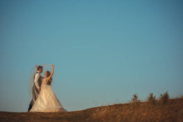 istock Alternative Wedding - Bride and Groom 1060160636