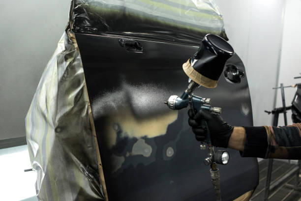 istock Professional car painting 1060168172