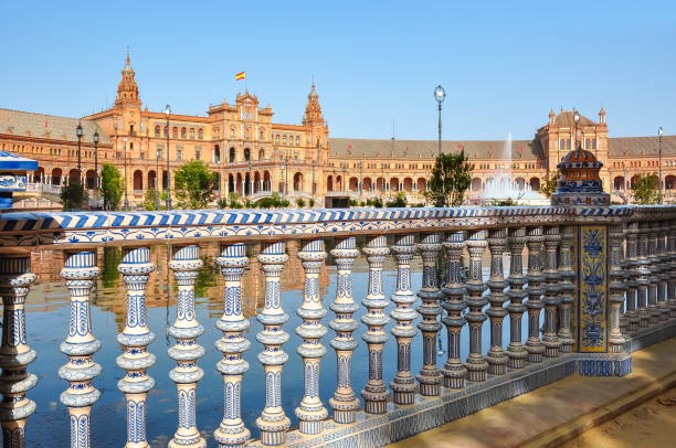 istock Spain square in Seville, Spain 1060169690