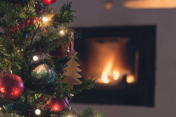 istock Closeup view of Christmas tree 1060181268