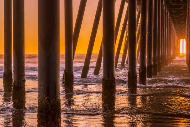 istock Under the Pismo Beach Pier 1060181746