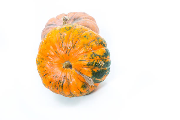 istock Fresh raw pumpkin isolated on white. Organic plant 1060181958