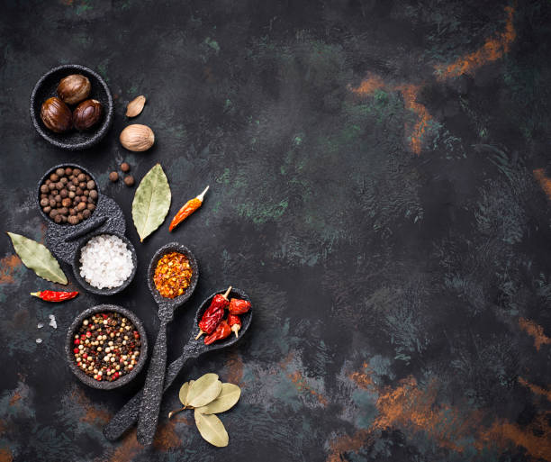 istock Various type of dry herbs and spices 1060206894