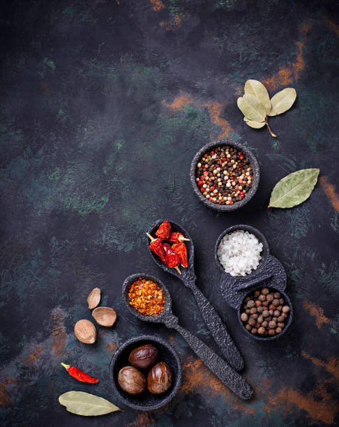 istock Various type of dry herbs and spices 1060206902
