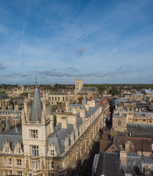 istock Aerial view of Cambridge 1060210646