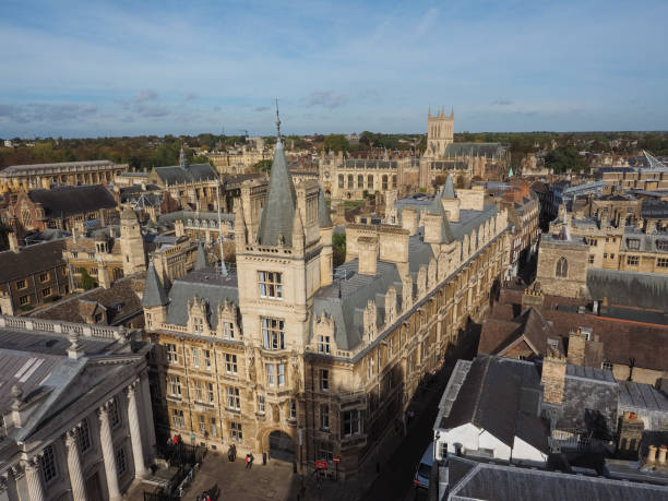 istock Aerial view of Cambridge 1060211290