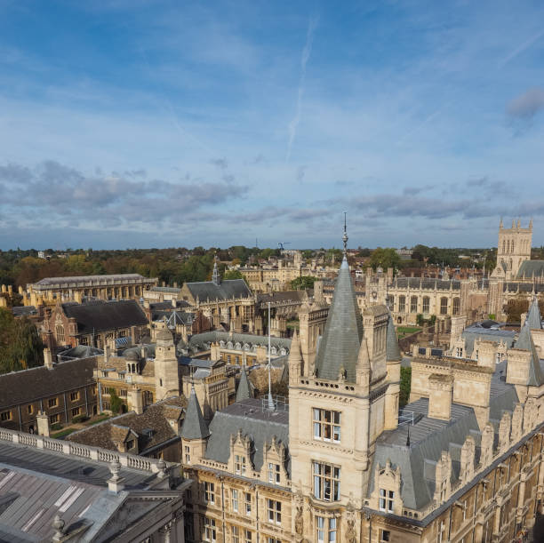 istock Aerial view of Cambridge 1060211324