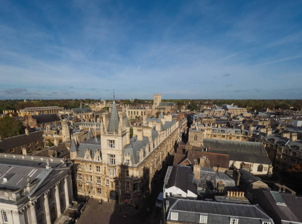 istock Aerial view of Cambridge 1060213854