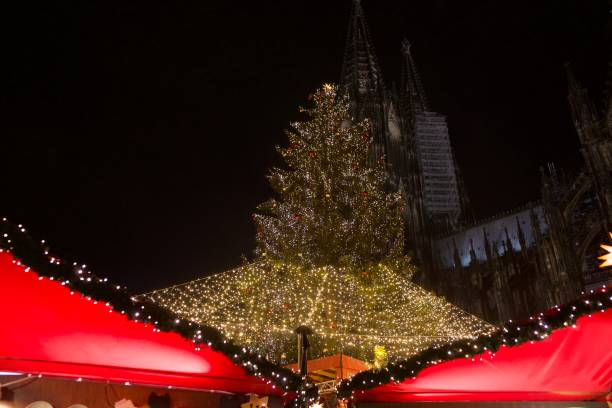 istock Cologne cathedral christmas market 1060220652