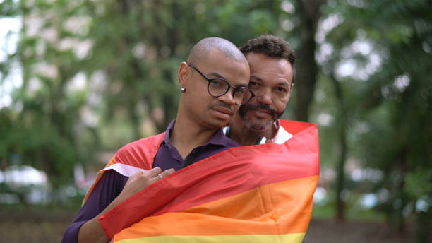 istock Married Gay Couple Portrait 1060305148