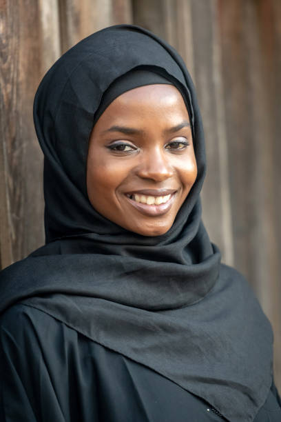 istock Muslim black young woman 1060331348