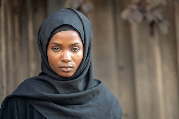 istock Muslim black young woman 1060331766