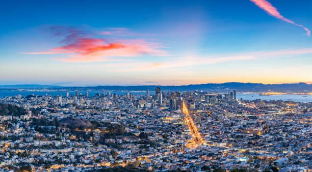 istock San Francisco Downtown aerial during sunset 1060333138