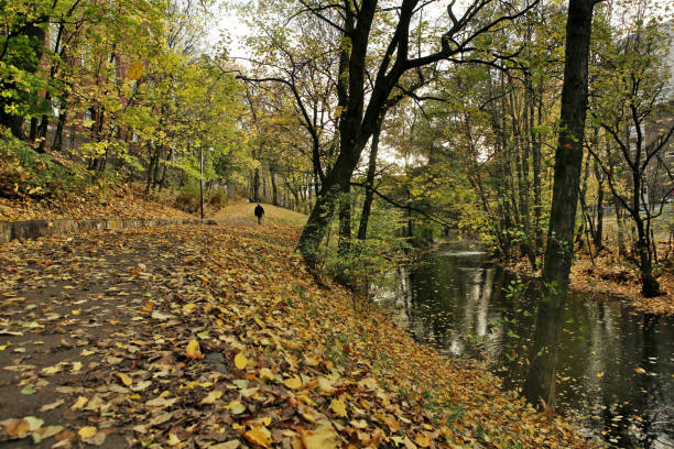 River Akerselva in Oslo, Norway.