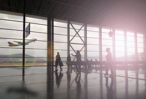 istock Passengers in an airport 1060358686