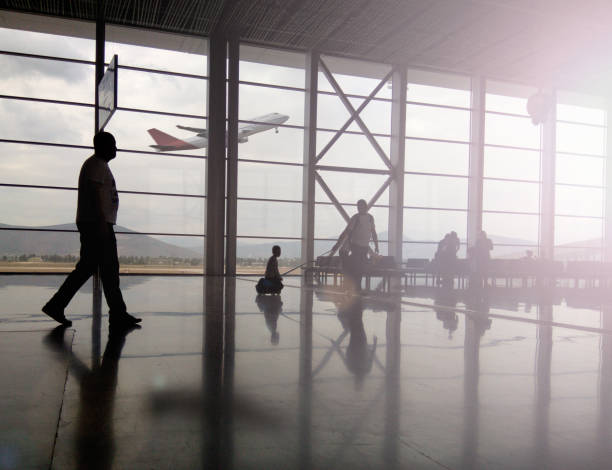 istock Passengers in an airport 1060358702