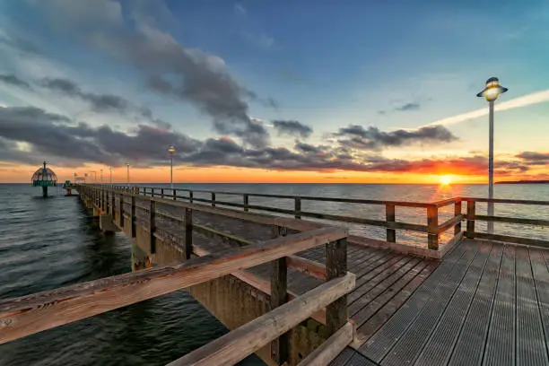 a 14mm wide angle (full frame) aligned HDR architecture shot which allows a special viewing angle on the pier