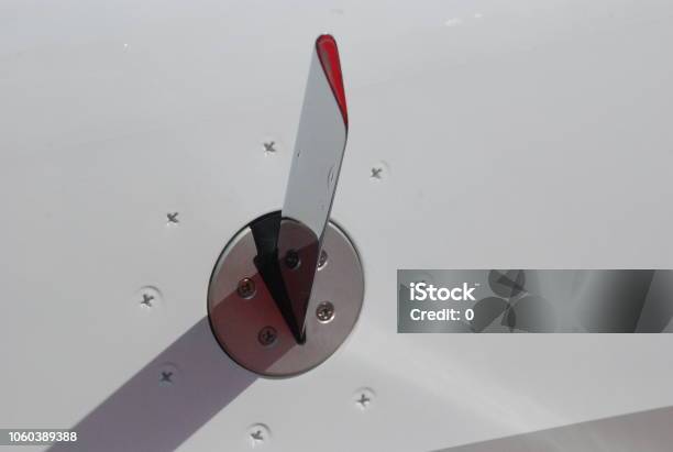 Angle Of Attack Vane Stock Photo - Download Image Now - Aerodynamic, Horizontal, No People