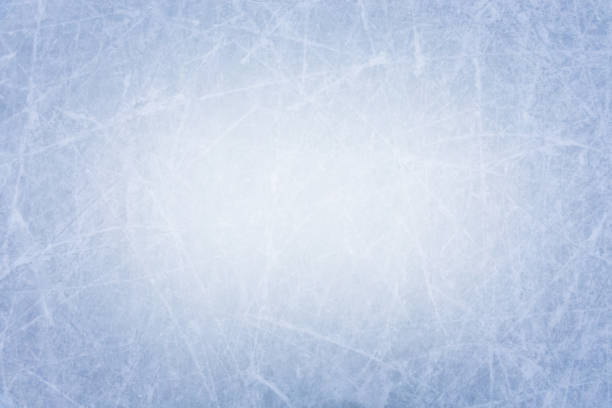 текстура поверхности катка с царапинами - ice rink стоковые фото и изображения
