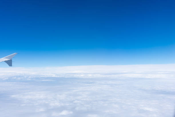 istock View out of a plane's window 1060398314