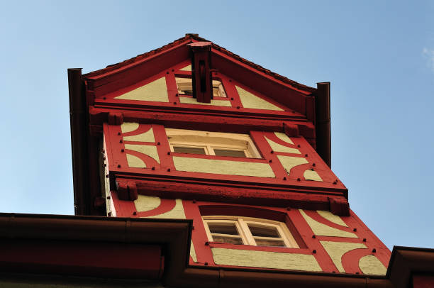 istock gable of historic building 1060406844