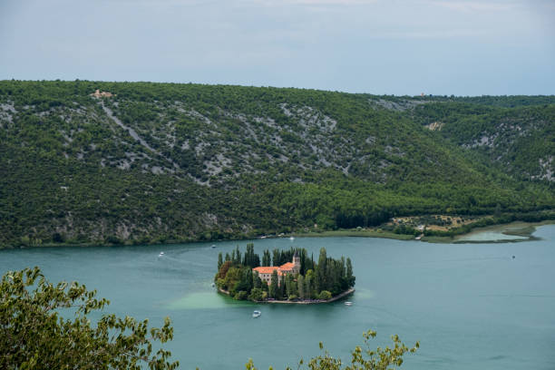 istock Visovac Island, Croatia 1060407392