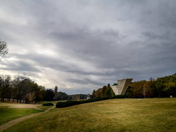 istock Autumn landscape in the park 1060410420