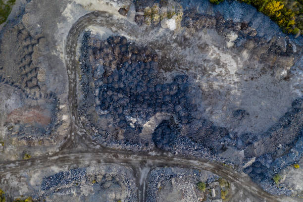 istock gravel pit area drone view 1060418188