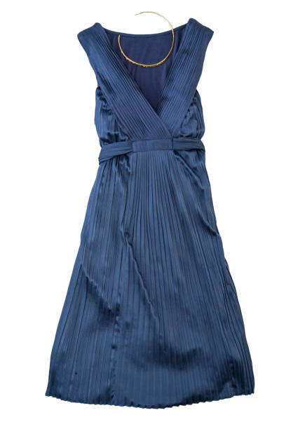 istock Dark blue cocktail dress 1060425696