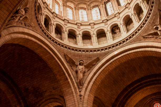 istock Interior of the Basilica in Paris 1060430334