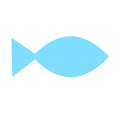Simple Vector Image Fish Simple Vector Of A Fish Stock Illustration - Download Image Now ...