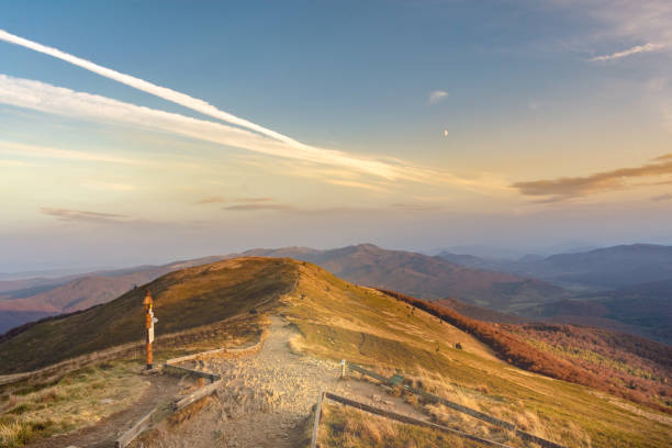 istock Sunset in the autumn in the mountains. 1060434540