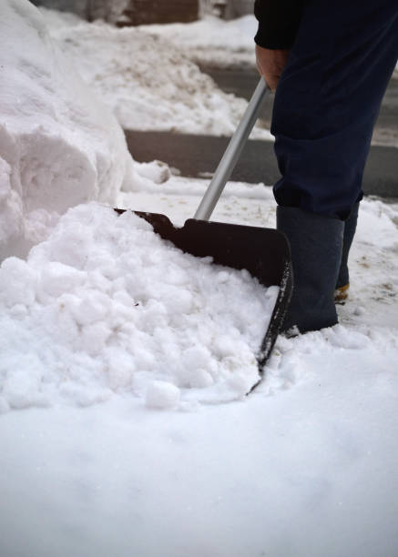 istock snow shovel push sweep snow shovel snow skipper clearing 1060434646