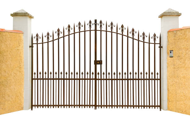 istock Entrance grille  on a white background 1060445784