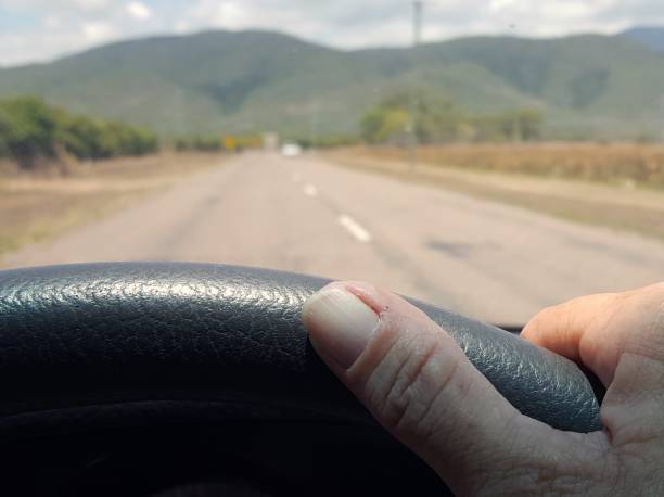 istock Driving in the country. 1060447832