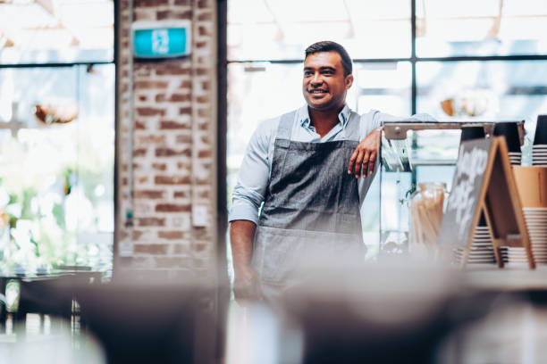 istock Portrait of Aboriginal barista 1060447846