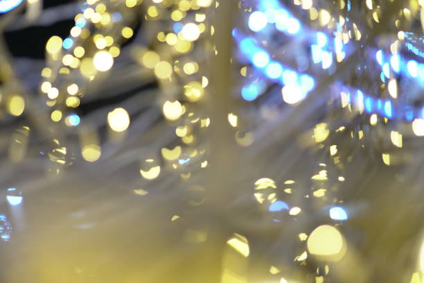 istock multicolored Christmas lights Christmas light Bokeh background 1060454636