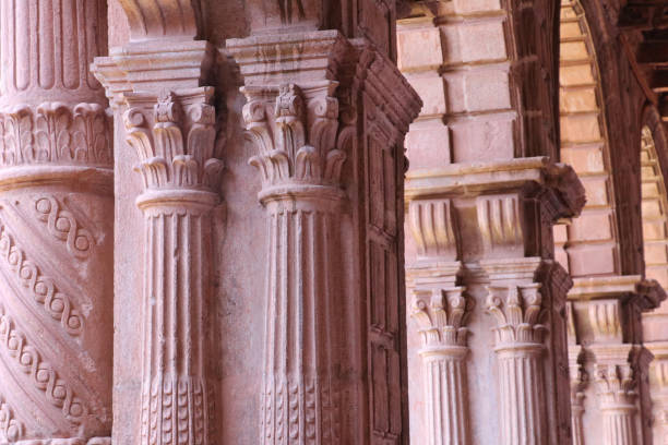 istock colonnade in Santo Domingo church (Peru) 1060461562