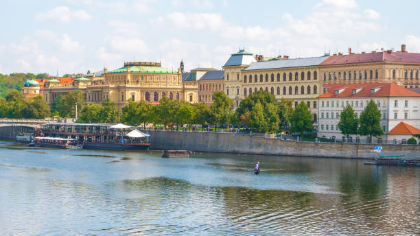 istock View to Vltava river in Prague, beautiful summer day 1060461570