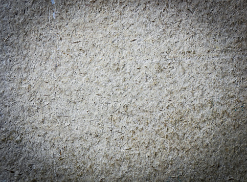 Texture of bagasse board recycle from sugarcane residue,closeup shot for background.
