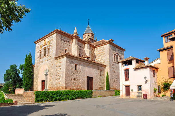 istock Pavilion in Alhambra gardens, Granada, Spain 1060473056
