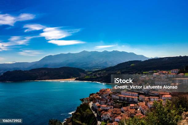 Village Facing The Sea Stock Photo - Download Image Now - Architecture, Horizontal, House