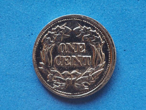 istock ancient 1 cent coin, United States 1060476628